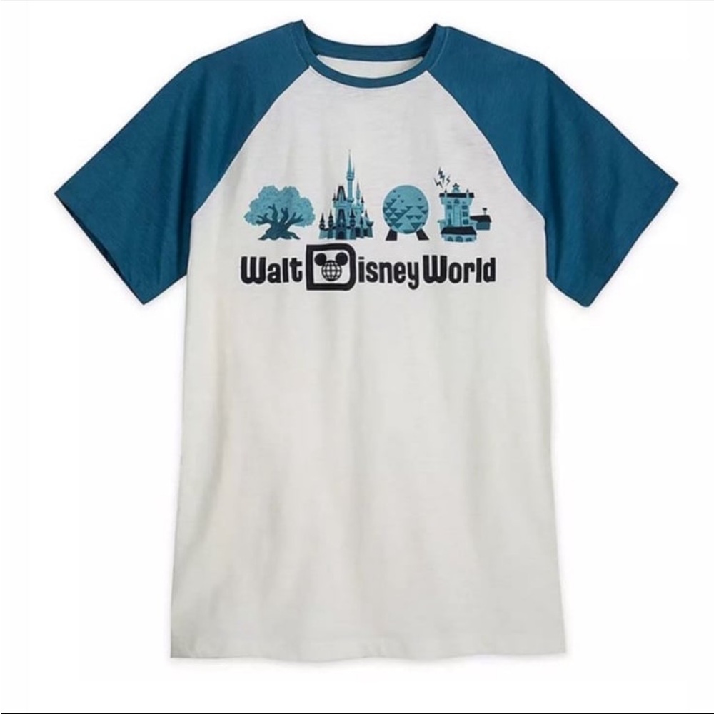 Walt Disney World Exclusive Men’s Raglan Tee